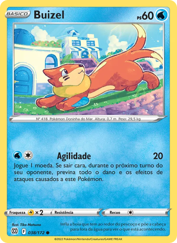 Buizel (Brilliant Stars #038/172)