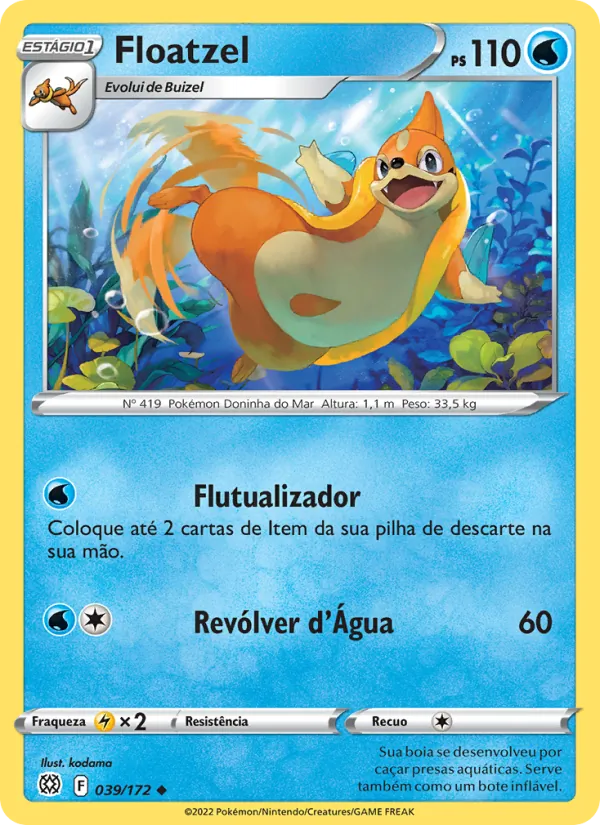 Floatzel (Brilliant Stars #039/172)