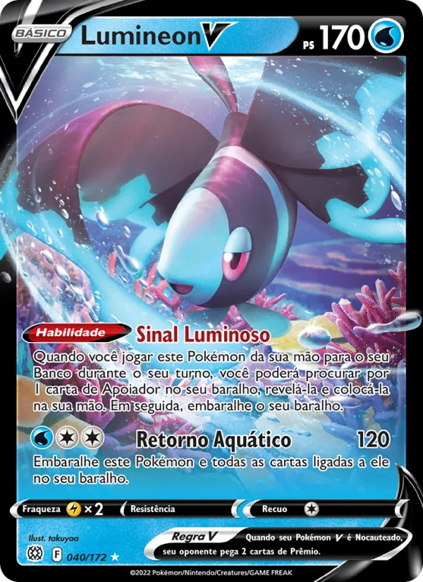Lumineon V (Brilliant Stars #040/172)