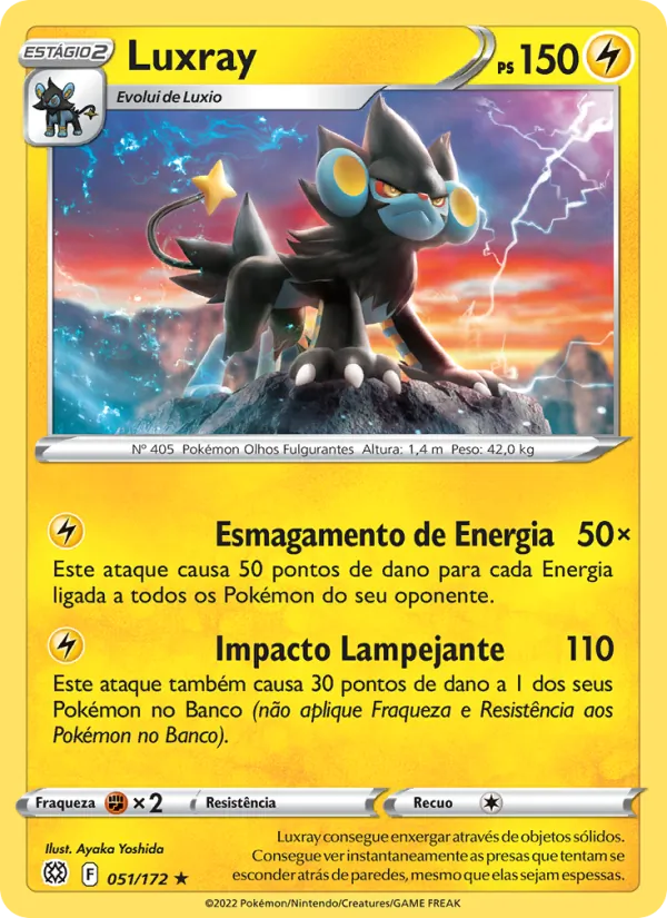 Luxray (Brilliant Stars #051/172)