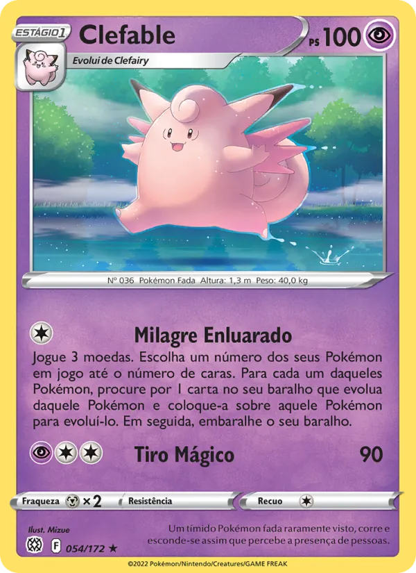 Clefable (Brilliant Stars #054/172)