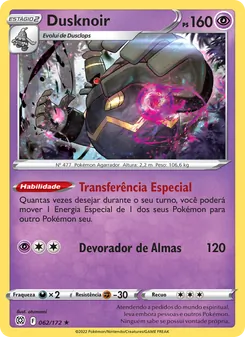 Dusknoir (Brilliant Stars #062/172)