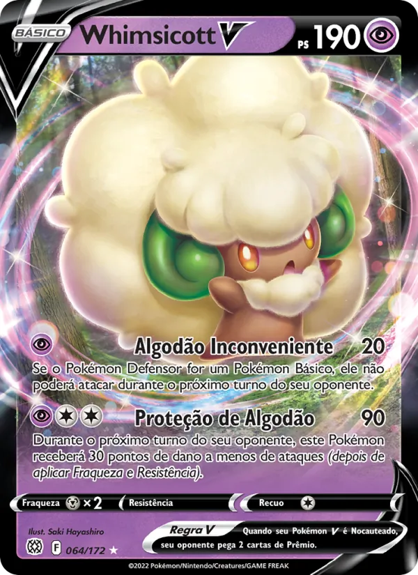 Whimsicott V (Brilliant Stars #064/172)