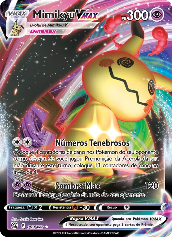 Mimikyu VMAX (Brilliant Stars #069/172)