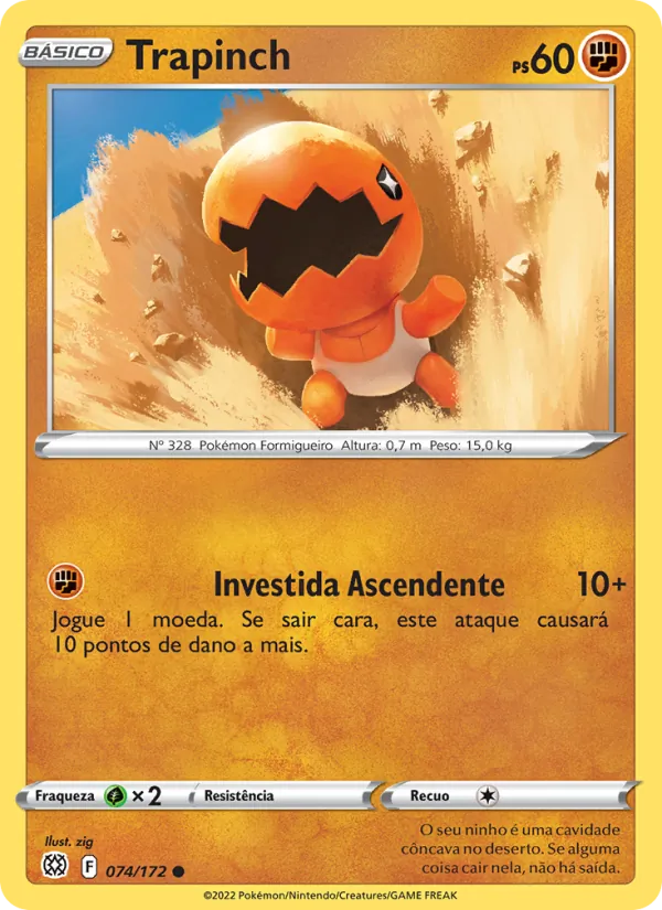 Trapinch (Brilliant Stars #074/172)