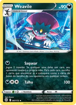 Weavile (Brilliant Stars #087/172)