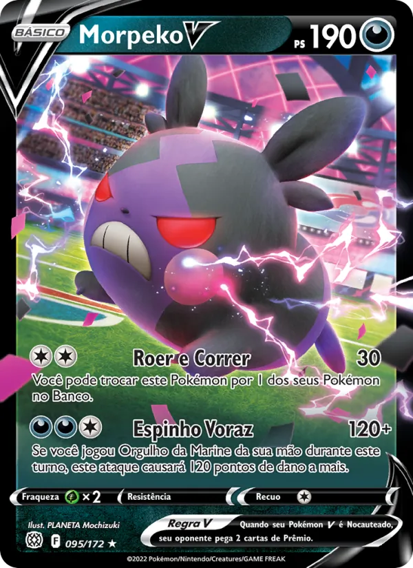 Morpeko V (Brilliant Stars #095/172)