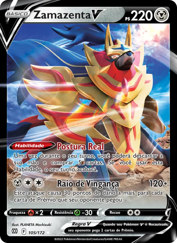 Zamazenta V (Brilliant Stars #105/172)