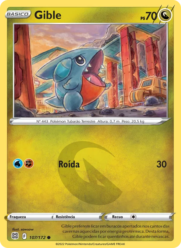 Gible (Brilliant Stars #107/172)