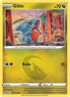 Gible (Brilliant Stars #107/172)