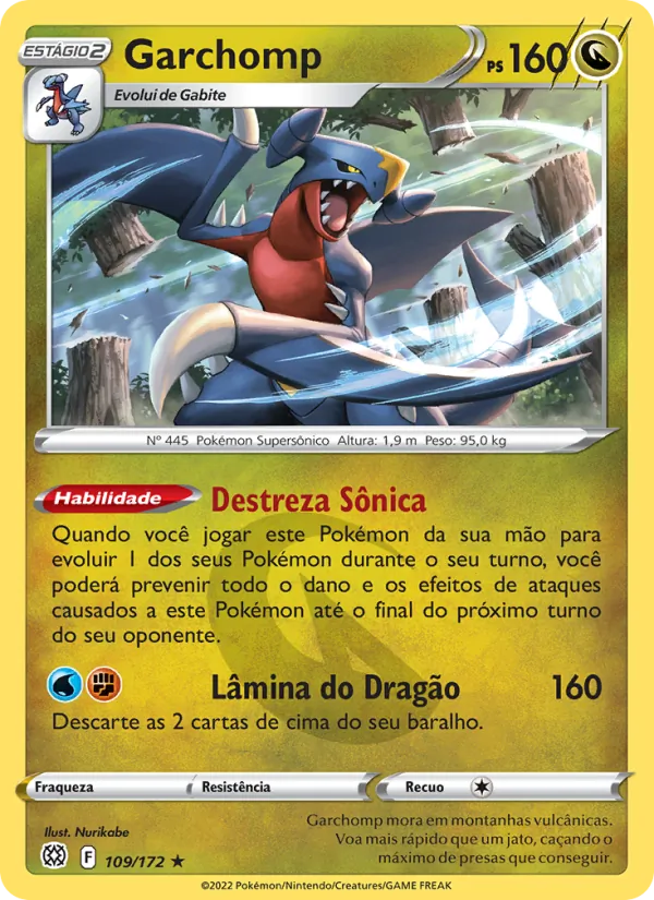 Garchomp (Brilliant Stars #109/172)