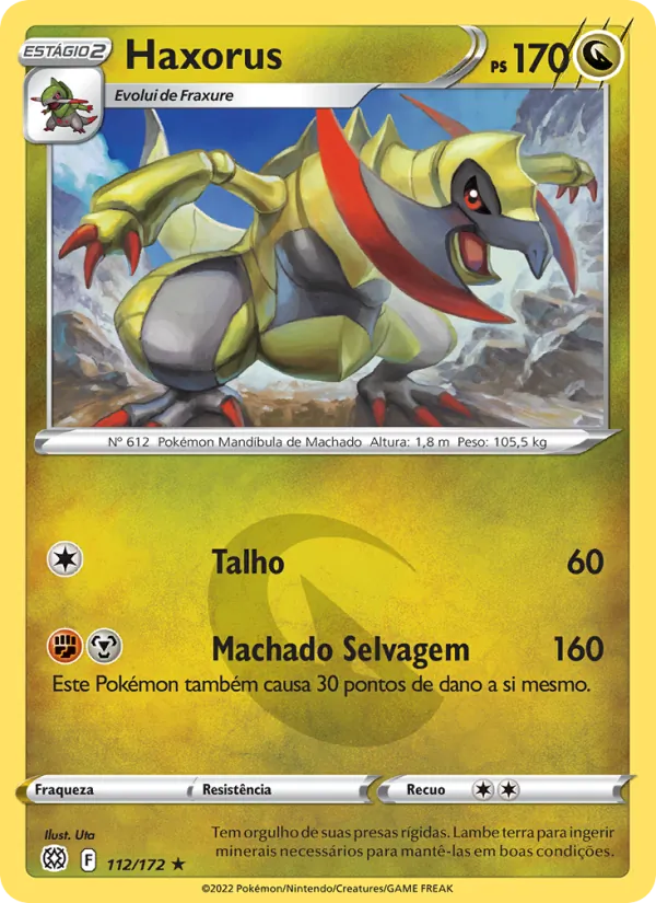 Haxorus (Brilliant Stars #112/172)