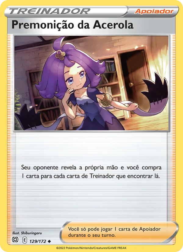 Premonição da Acerola (Brilliant Stars #129/172)