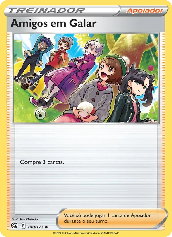Amigos em Galar (Brilliant Stars #140/172)