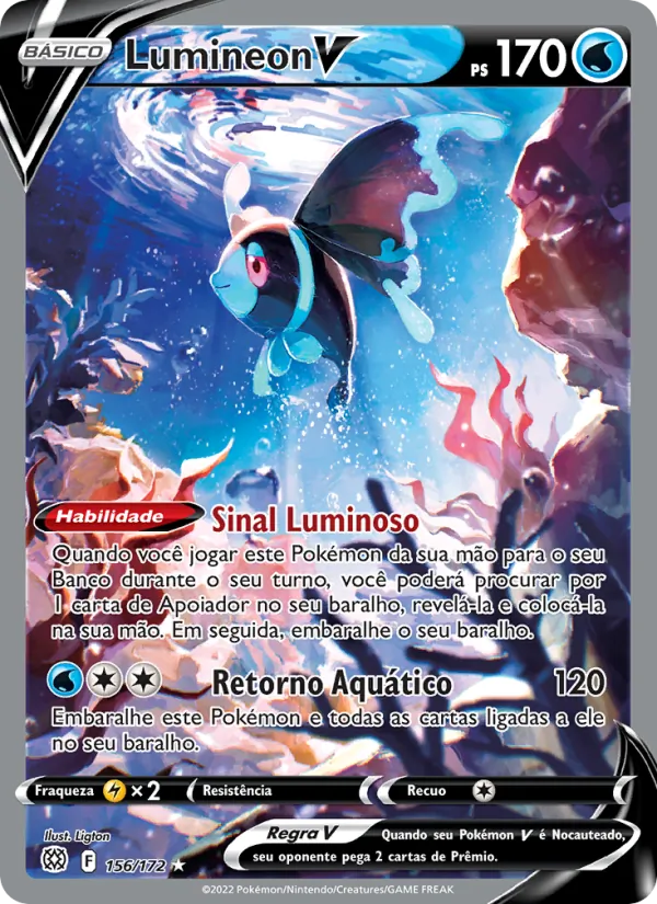 Lumineon V (Brilliant Stars #156/172)