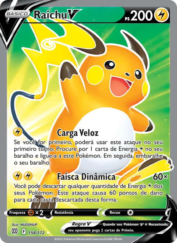 Raichu V (Brilliant Stars #158/172)