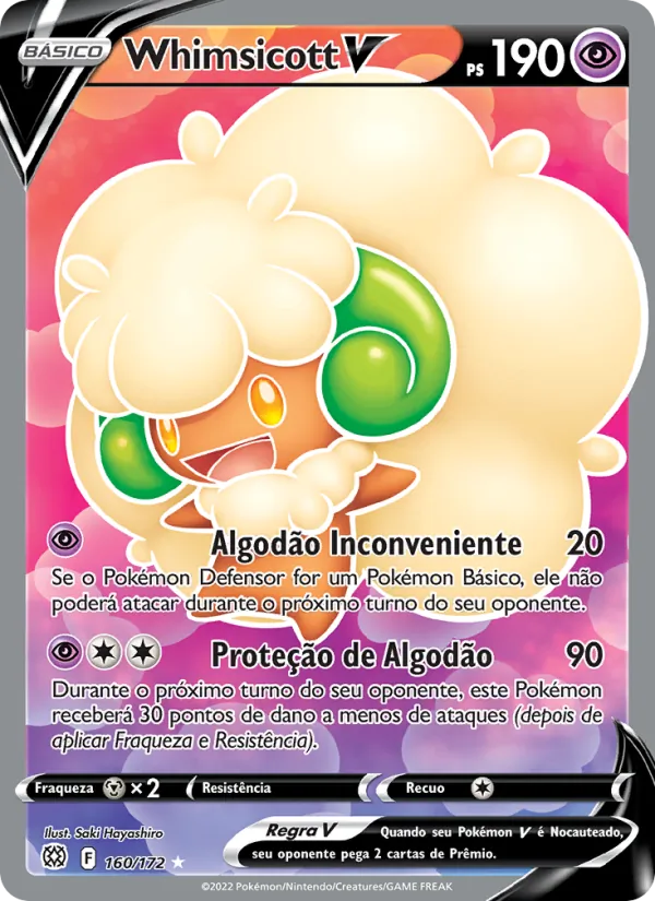 Whimsicott V (Brilliant Stars #160/172)