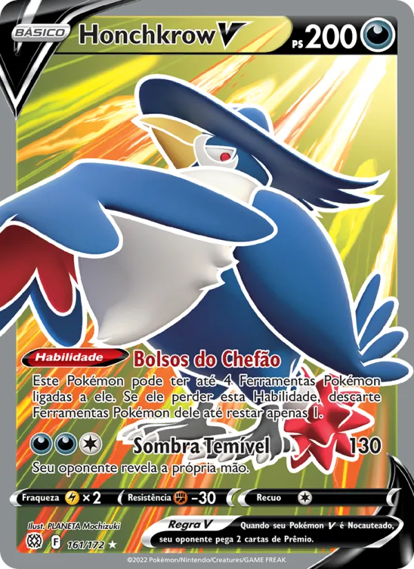 Honchkrow V (Brilliant Stars #161/172)