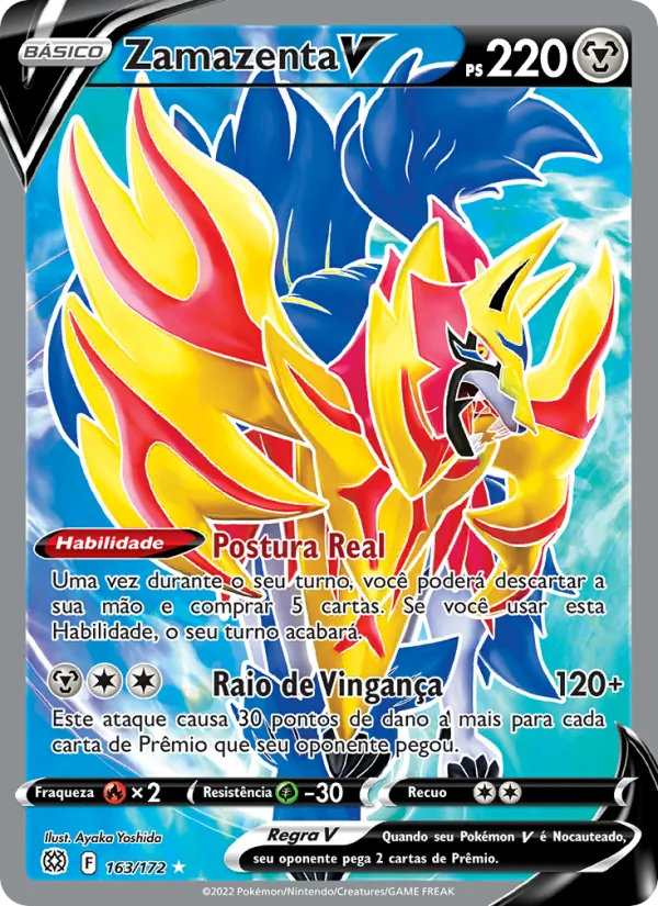 Zamazenta V (Brilliant Stars #163/172)