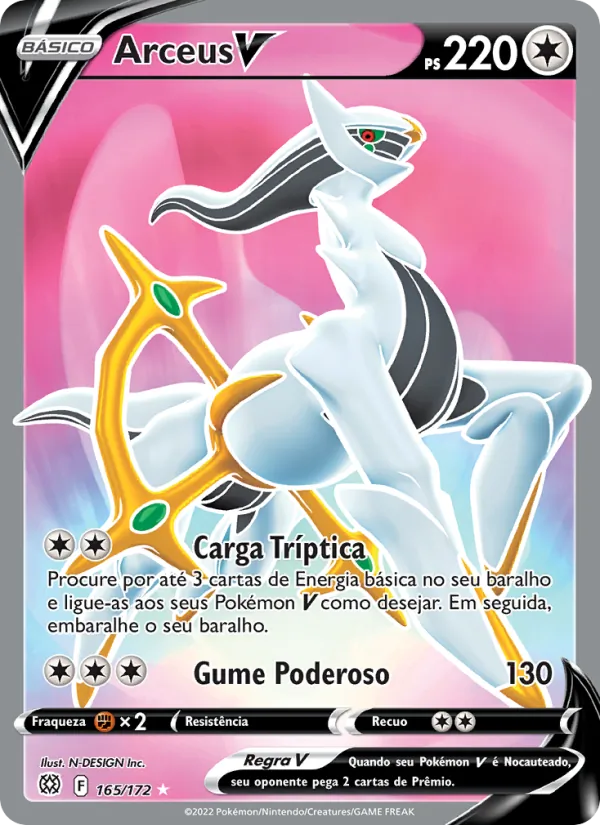 Arceus V (Brilliant Stars #165/172)