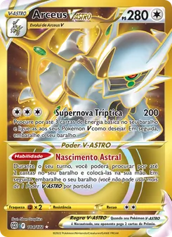 Arceus V-ASTRO (Brilliant Stars #184/172)
