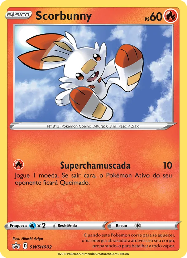 Scorbunny (SWSH Black Star Promos #SWSH002/307)