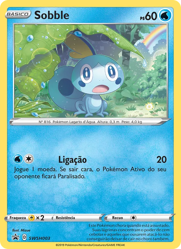 Sobble (SWSH Black Star Promos #SWSH003/307)