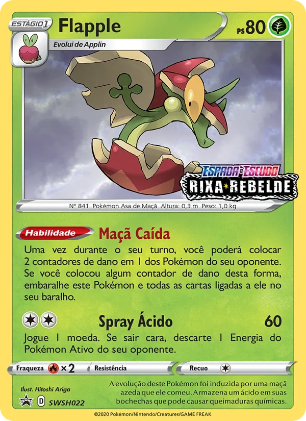 Flapple (SWSH Black Star Promos #SWSH022/307)
