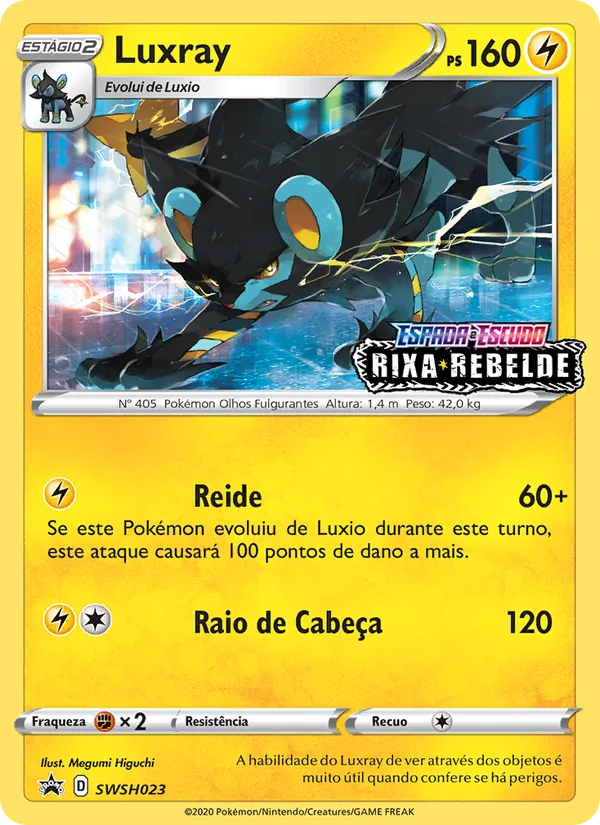 Luxray (SWSH Black Star Promos #SWSH023/307)