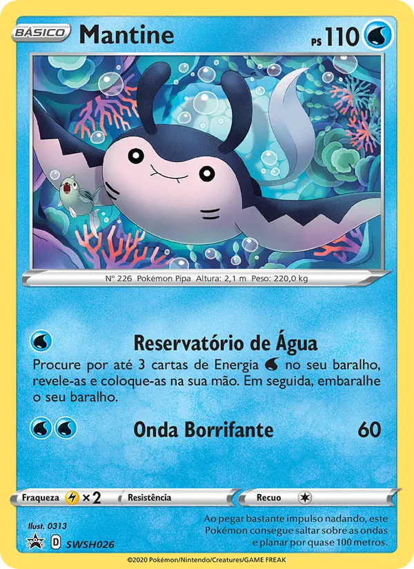 Mantine (SWSH Black Star Promos #SWSH026/307)