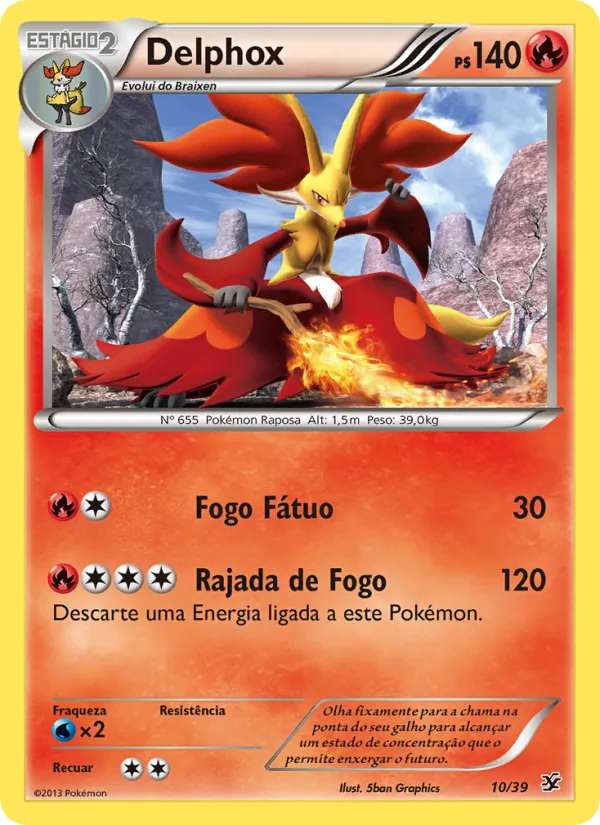 Delphox (Kalos Starter Set #10/39)