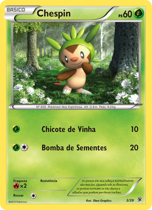 Chespin (Kalos Starter Set #3/39)