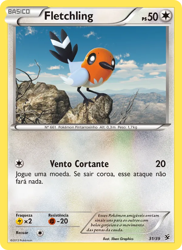 Fletchling (Kalos Starter Set #31/39)