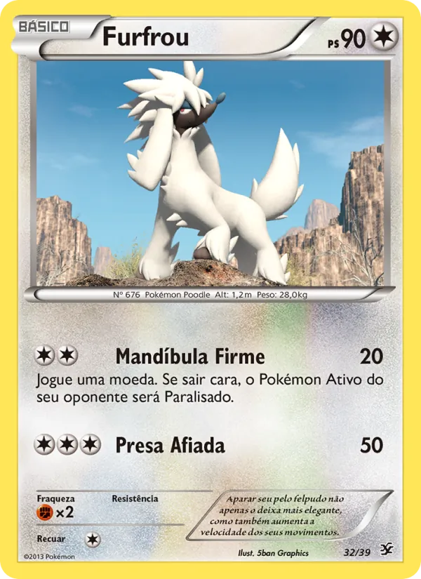 Furfrou (Kalos Starter Set #32/39)