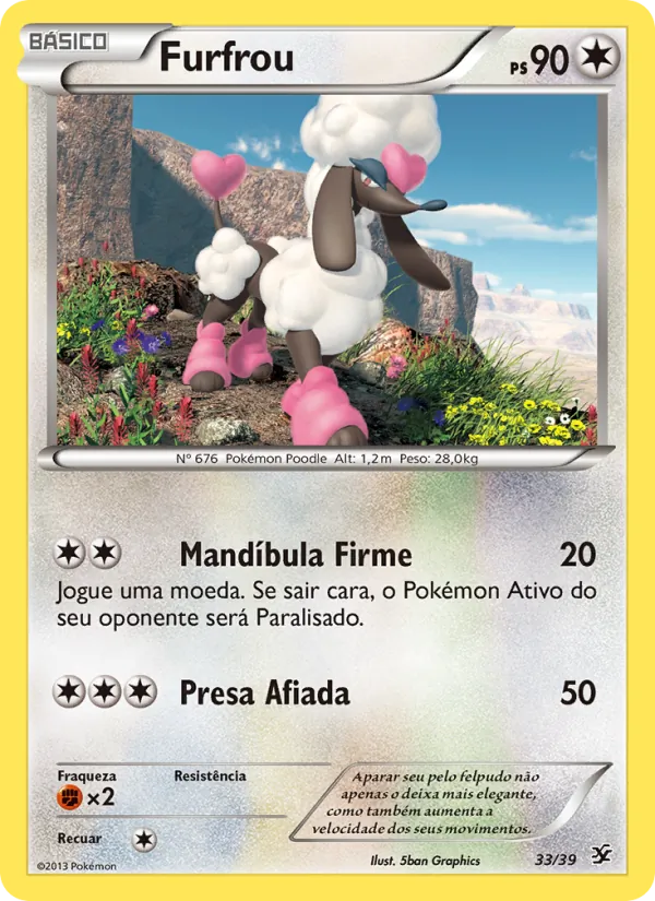 Furfrou (Kalos Starter Set #33/39)