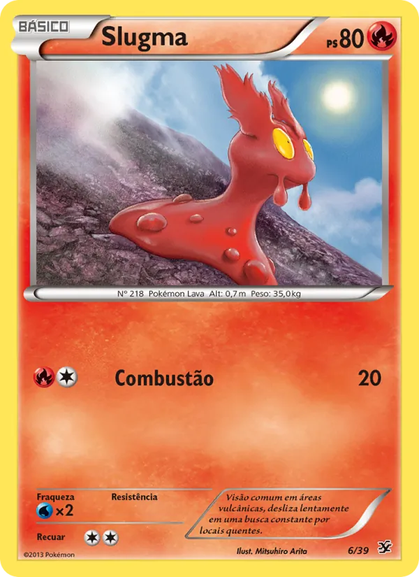 Slugma (Kalos Starter Set #6/39)