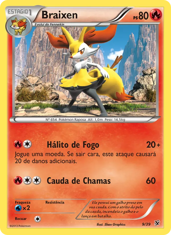 Braixen (Kalos Starter Set #9/39)