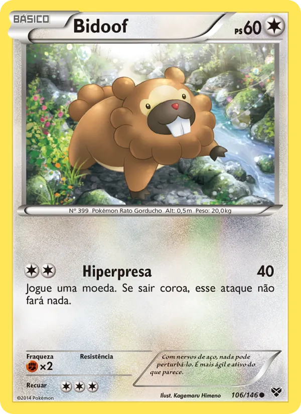 Bidoof (XY #106/146)