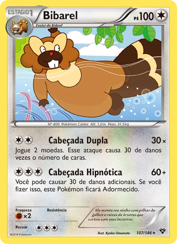 Bibarel (XY #107/146)