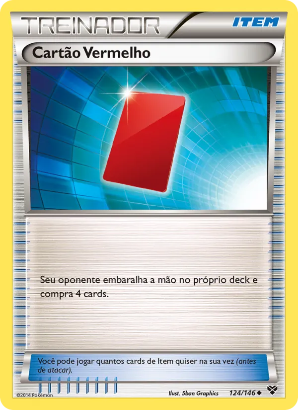 Cartão Vermelho (XY #124/146)