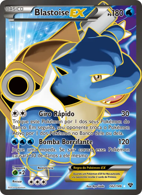Blastoise EX (XY #142/146)