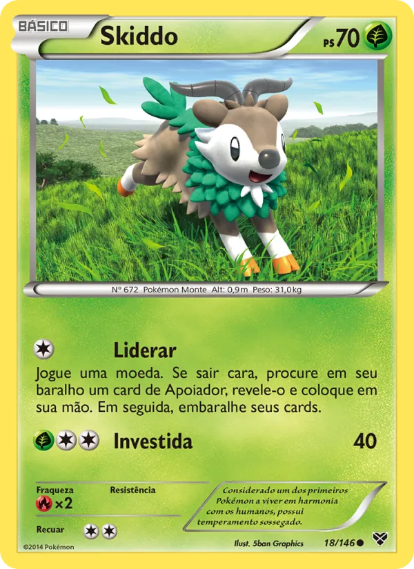 Skiddo (XY #18/146)