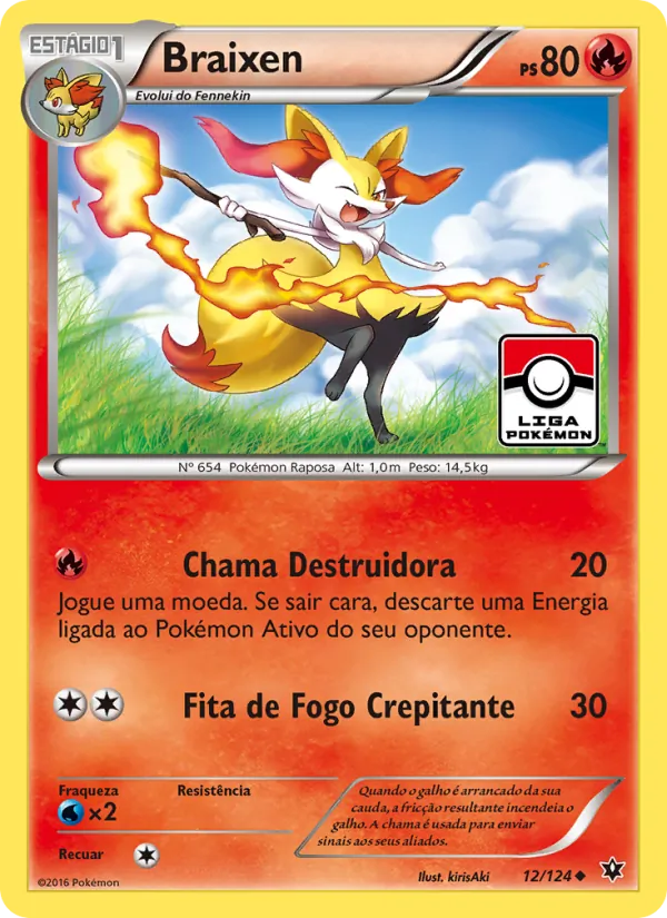 Braixen (Fates Collide #12/124)