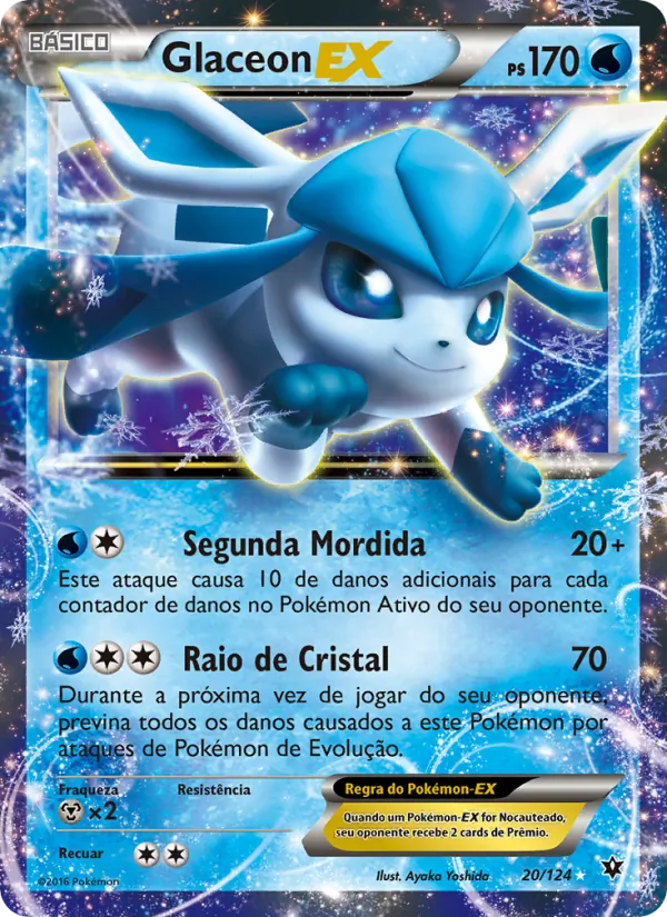Glaceon EX (Fates Collide #20/124)