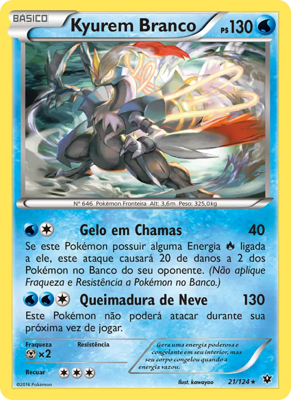 Kyurem Branco (Fates Collide #21/124)