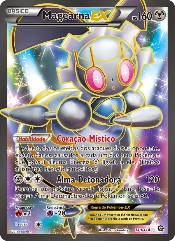 Magearna EX (Steam Siege #110/114)