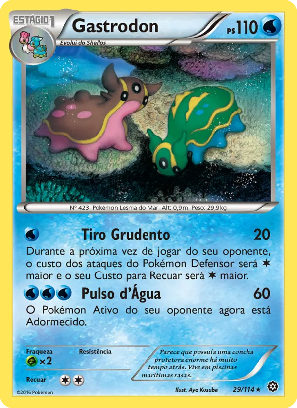 Gastrodon (Steam Siege #29/114)