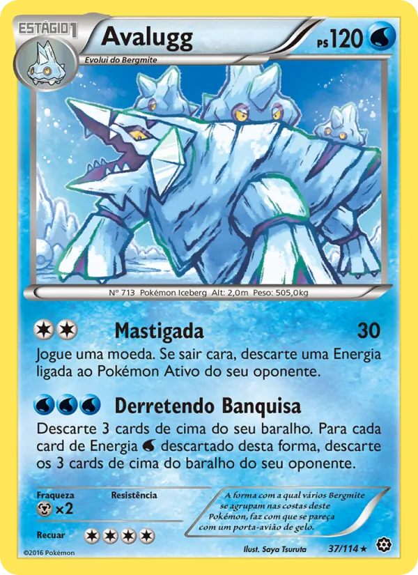 Avalugg (Steam Siege #37/114)