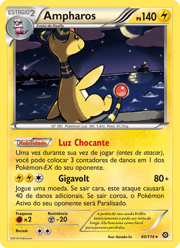 Ampharos (Steam Siege #40/114)