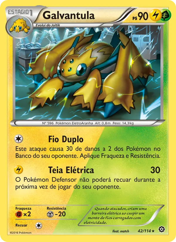 Galvantula (Steam Siege #42/114)